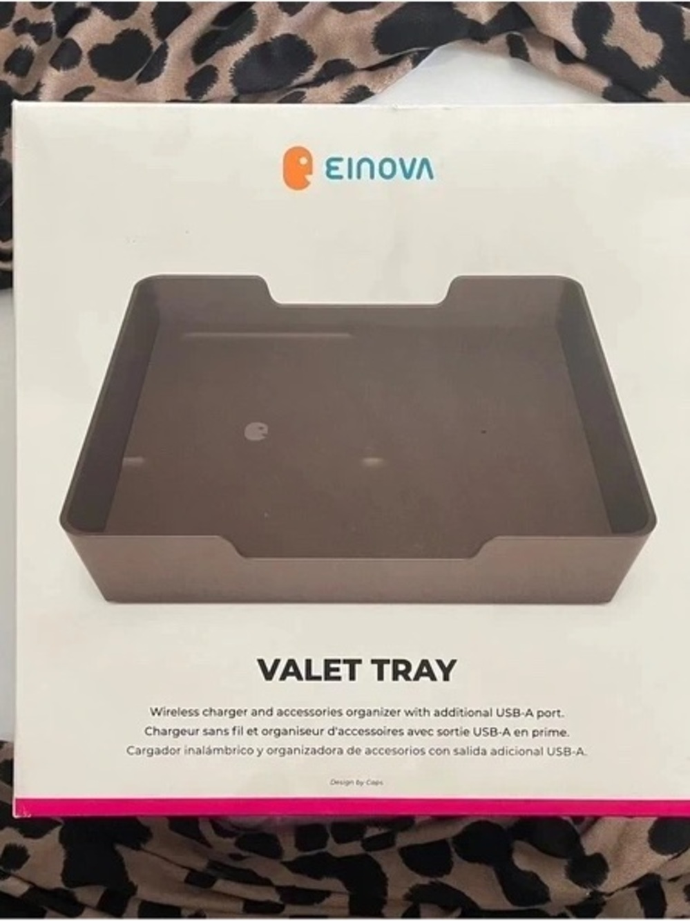 Einova Wireless charging Valet Tray